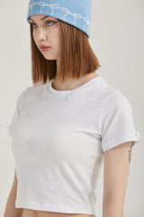 PETITE RIBBON T-SHIRT