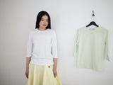 COTTON FLARE SKIRT (LEMON)