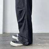 Casual Design Denim Pants