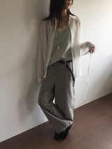 [SET]ミュート カーブドパンツ ＋ ベルト