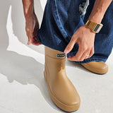 Men's rain boots for rainy days