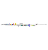 Razor Blade Beads Colorful Bracelet