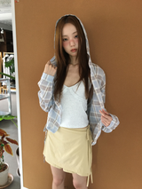 Ranel check hoodie (2color)
