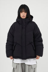 Storm hooded down padded jumper
