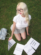 アイ♥︎ ロザンヌ トゥインクルTシャツ (ホワイト)