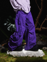RELABEL 24AW Chrysalis - Chrysalis by Chrysalis Multi-Pocket Pleated Loop Machete Nylon Pants