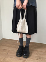 Mini Spangle Knit Bag (2color)