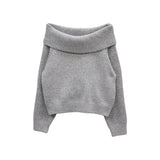 メルティングベーシックオフショルダーニット