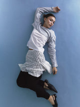 Cotton Cropped Top_Skyblue