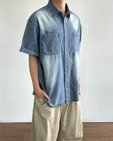Ant Patch Short Sleeve Shirt