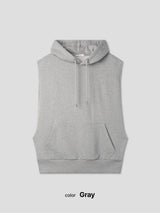 Hooded Sweat Vest 3C