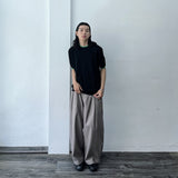 トーナル トリム ニット トップ