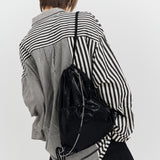 High Glossy Chain Gym Sack Bag