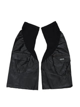 パッチ レザー レッグウォーマー