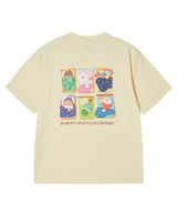 26SS スリーピング ラインフレンズ ショートスリーブTシャツ