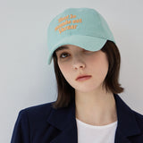 TMV レタリングボールキャップ / Washing Mint