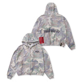ML CROP ZIP-UP CAMO