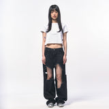 C Wear クロップTシャツ WHITE