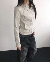 リベットスリムジャケット