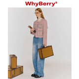 Why Berry 23AW "Classic Remake" Retro Blue Jeans