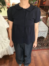 Snow dot blouse ( 3color )