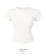 Basic Soft Round Tee (4color)