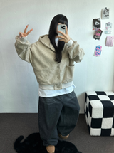 ビッグビッグワイドバルーンデニムパンツ🩶🖤