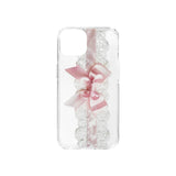 【MADE】romantic ribbon Standard gelhard phonecase