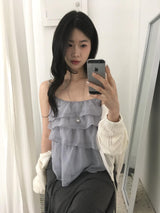 ロングストーンネックレス