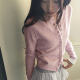  Foan bean button knit cardigan