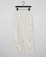 Melin Ballet Core Ribbon Embroidery Wide Two-Way Pants