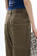 Mud retro bermuda pants