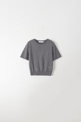 Camel round half knit (Grey)