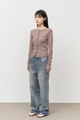 (W) Ken Linen Cardigan