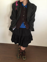 モダンクラシックレイヤードロングスリーブ(2color)