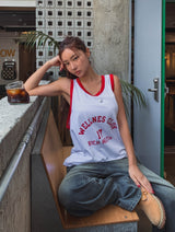 Rich Club Loose Color Matching Sleeveless