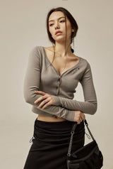 May eyelet cardigan