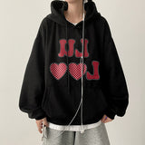JUVE DOT PRINTING Oversized Fit Hoodie