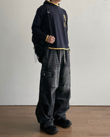 Emblem Crop Hoodie