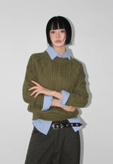CINNAMON CABLE KNIT