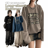 ティンクボクシーフィットロングスリーブ二ットtシャツ