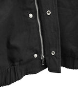 (unisex) トリックコットンハイネックジャケット