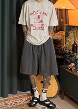 Pigmented Flared Short Bermuda Pants 4COLOR