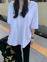 ナットリンUネックTシャツ