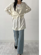 009 Teen Blue Semi Bootcut Denim Pants