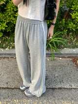 [MADE] Kanti Lace Track Wide Pants