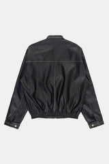 シックウォッシュドレザートラックジャケット