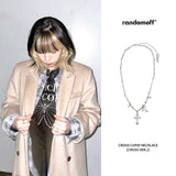 [Celeb pick] Cross Cupid Necklace [Cross ver.2]