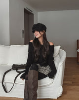 Shimizu Ribbed Off Knit