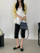 Nanore Round Neck Knit Cardigan